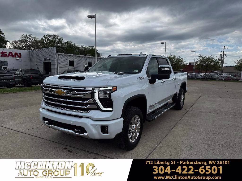 2026 Polar White Tricoat Chevrolet Silverado 2500HD High Country 4X4 Truck