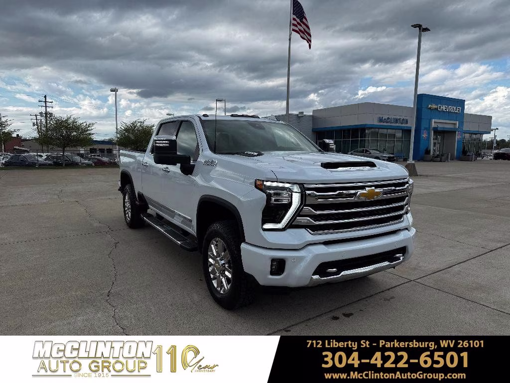 2026 Polar White Tricoat Chevrolet Silverado 2500HD High Country 4X4 Truck