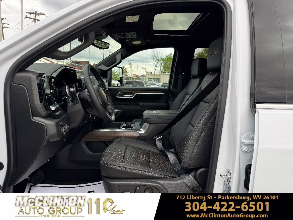 2026 Polar White Tricoat Chevrolet Silverado High Country 4X4 Truck