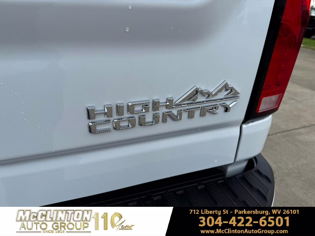 2026 Polar White Tricoat Chevrolet Silverado High Country 4X4 Truck