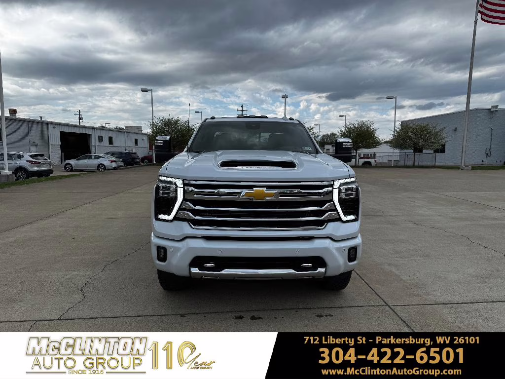 2026 Polar White Tricoat Chevrolet Silverado High Country 4X4 Truck