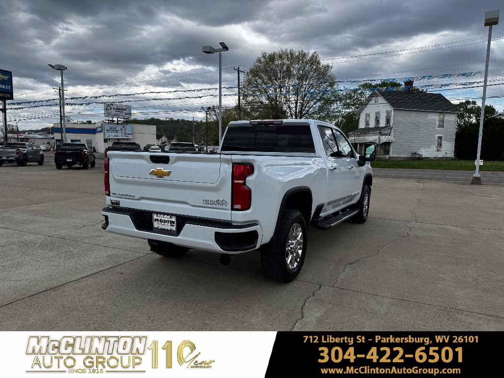2026 Polar White Tricoat Chevrolet Silverado High Country 4X4 Truck