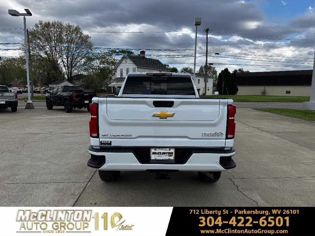 2026 Polar White Tricoat Chevrolet Silverado High Country 4X4 Truck