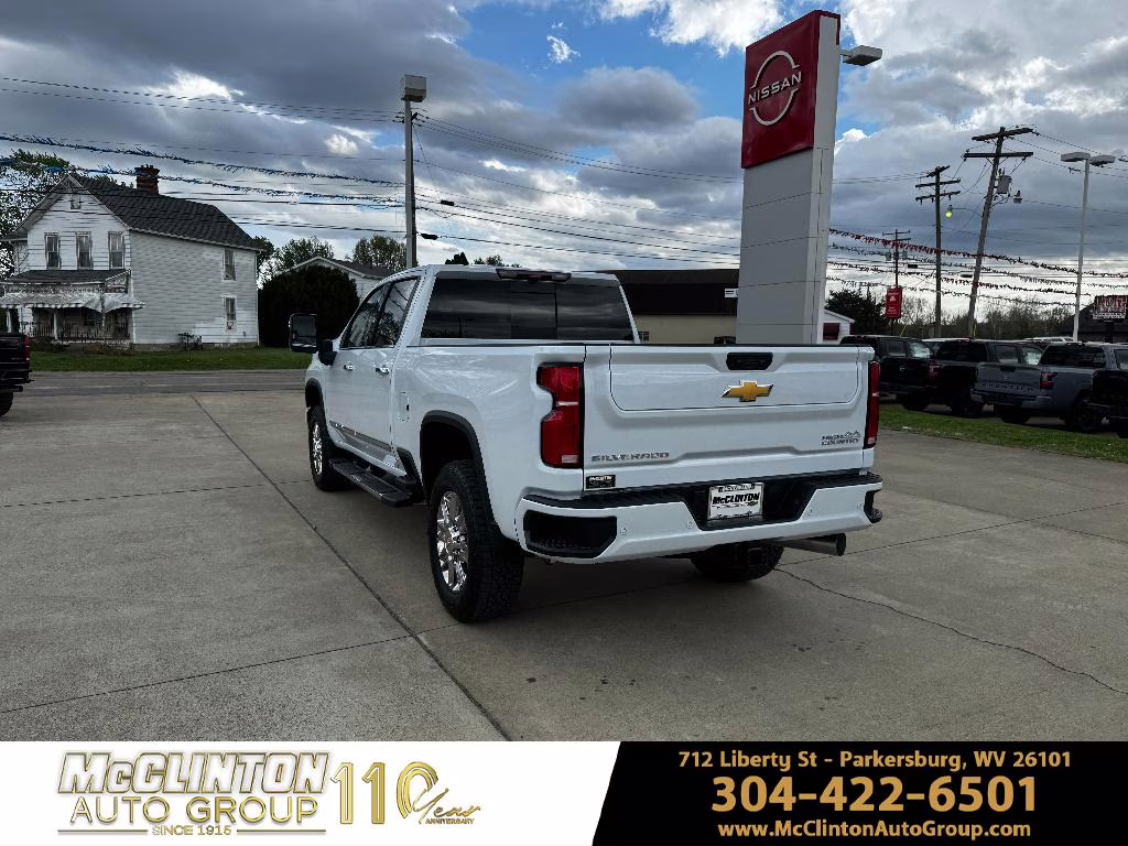 2026 Polar White Tricoat Chevrolet Silverado High Country 4X4 Truck