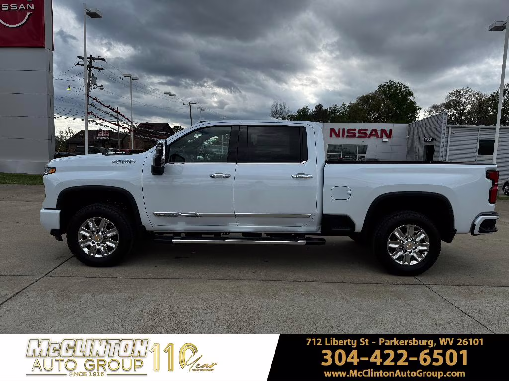 2026 Polar White Tricoat Chevrolet Silverado High Country 4X4 Truck