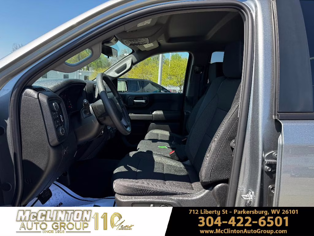 2026 Sterling Gray Metallic Chevrolet Silverado Custom 4X4 Truck