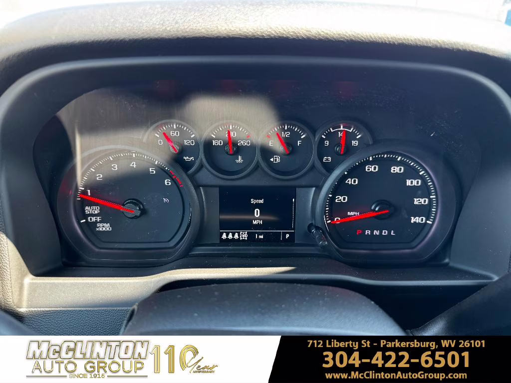 2026 Sterling Gray Metallic Chevrolet Silverado Custom 4X4 Truck