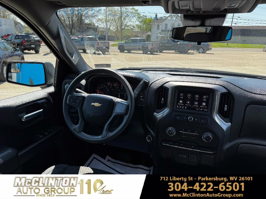 2026 Sterling Gray Metallic Chevrolet Silverado Custom 4X4 Truck