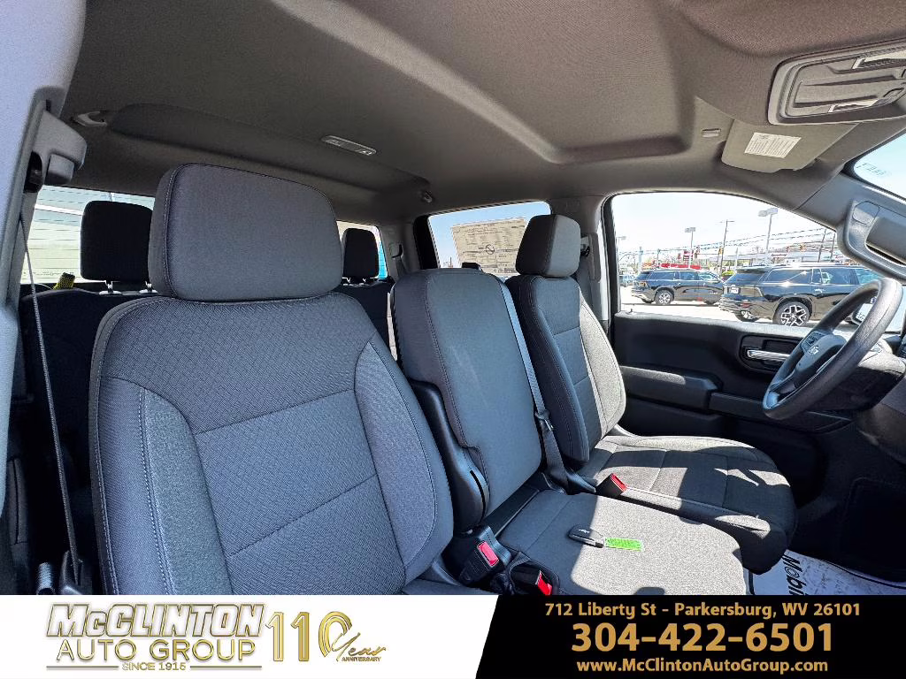2026 Sterling Gray Metallic Chevrolet Silverado Custom 4X4 Truck