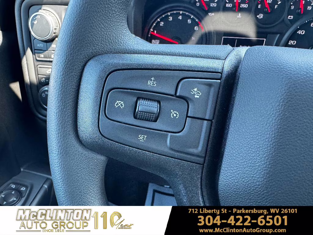 2026 Sterling Gray Metallic Chevrolet Silverado Custom 4X4 Truck