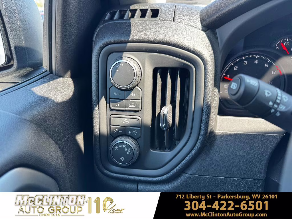 2026 Sterling Gray Metallic Chevrolet Silverado Custom 4X4 Truck