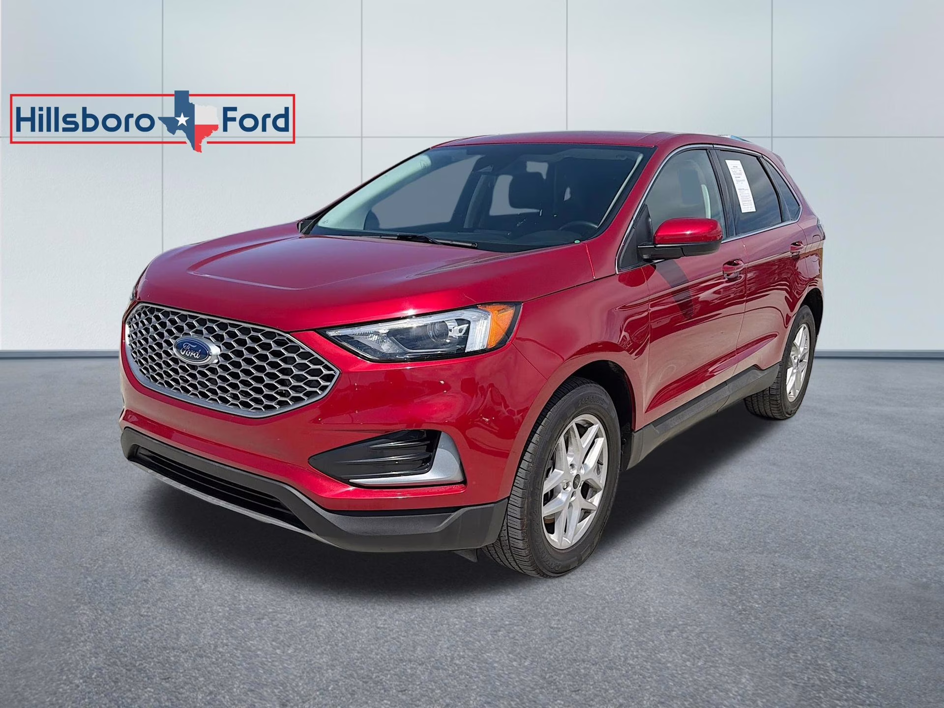 2024 Rapid Red Metallic Tinted Clearcoat Ford Edge SEL AWD SUV