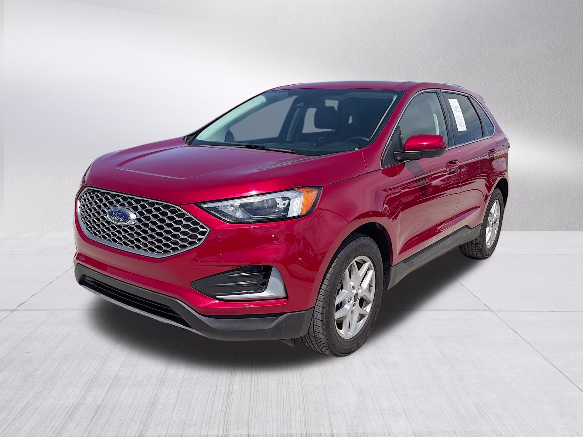 2024 Rapid Red Metallic Tinted Clearcoat Ford Edge SEL AWD SUV