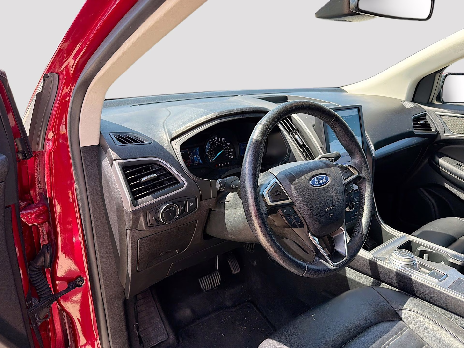 2024 Rapid Red Metallic Tinted Clearcoat Ford Edge SEL AWD SUV