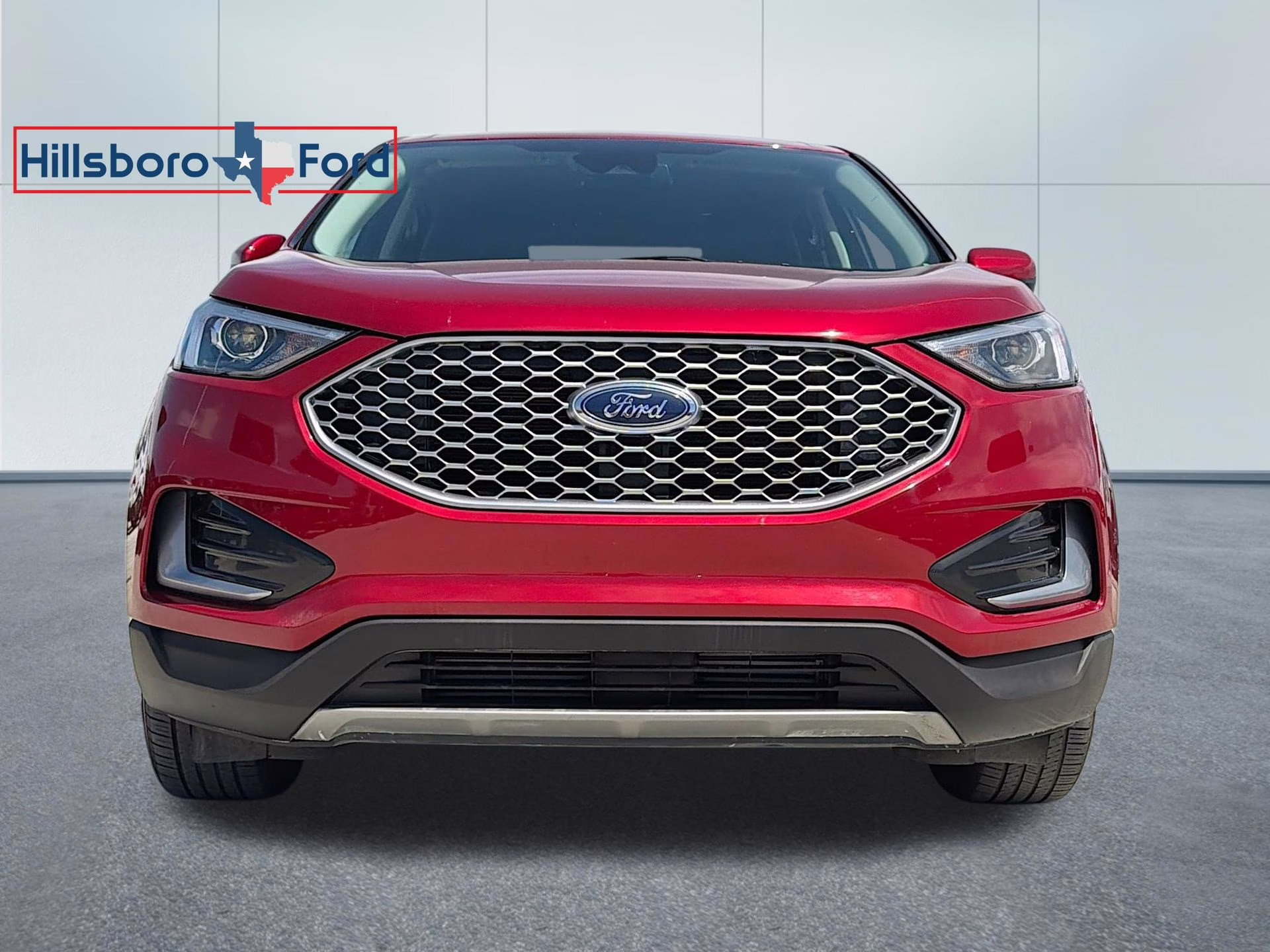 2024 Rapid Red Metallic Tinted Clearcoat Ford Edge SEL AWD SUV