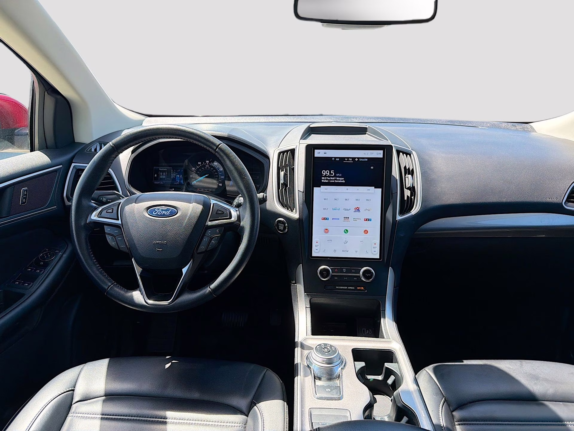 2024 Rapid Red Metallic Tinted Clearcoat Ford Edge SEL AWD SUV