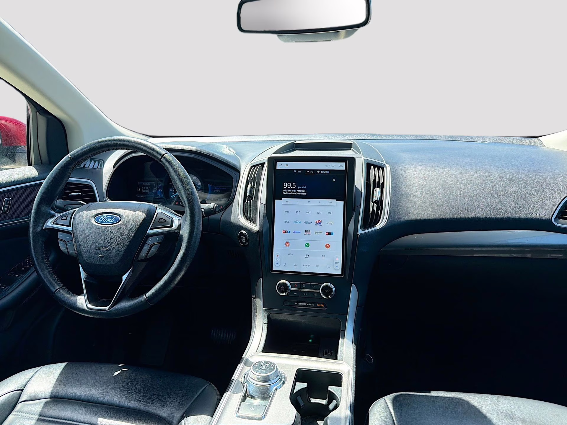 2024 Rapid Red Metallic Tinted Clearcoat Ford Edge SEL AWD SUV