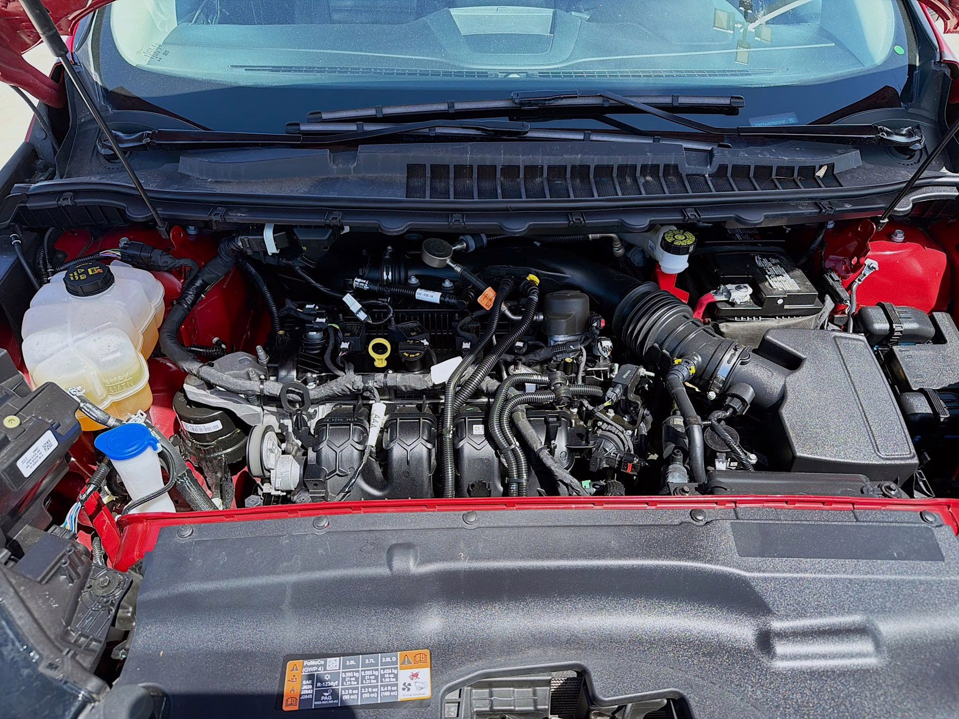 2024 Rapid Red Metallic Tinted Clearcoat Ford Edge SEL AWD SUV