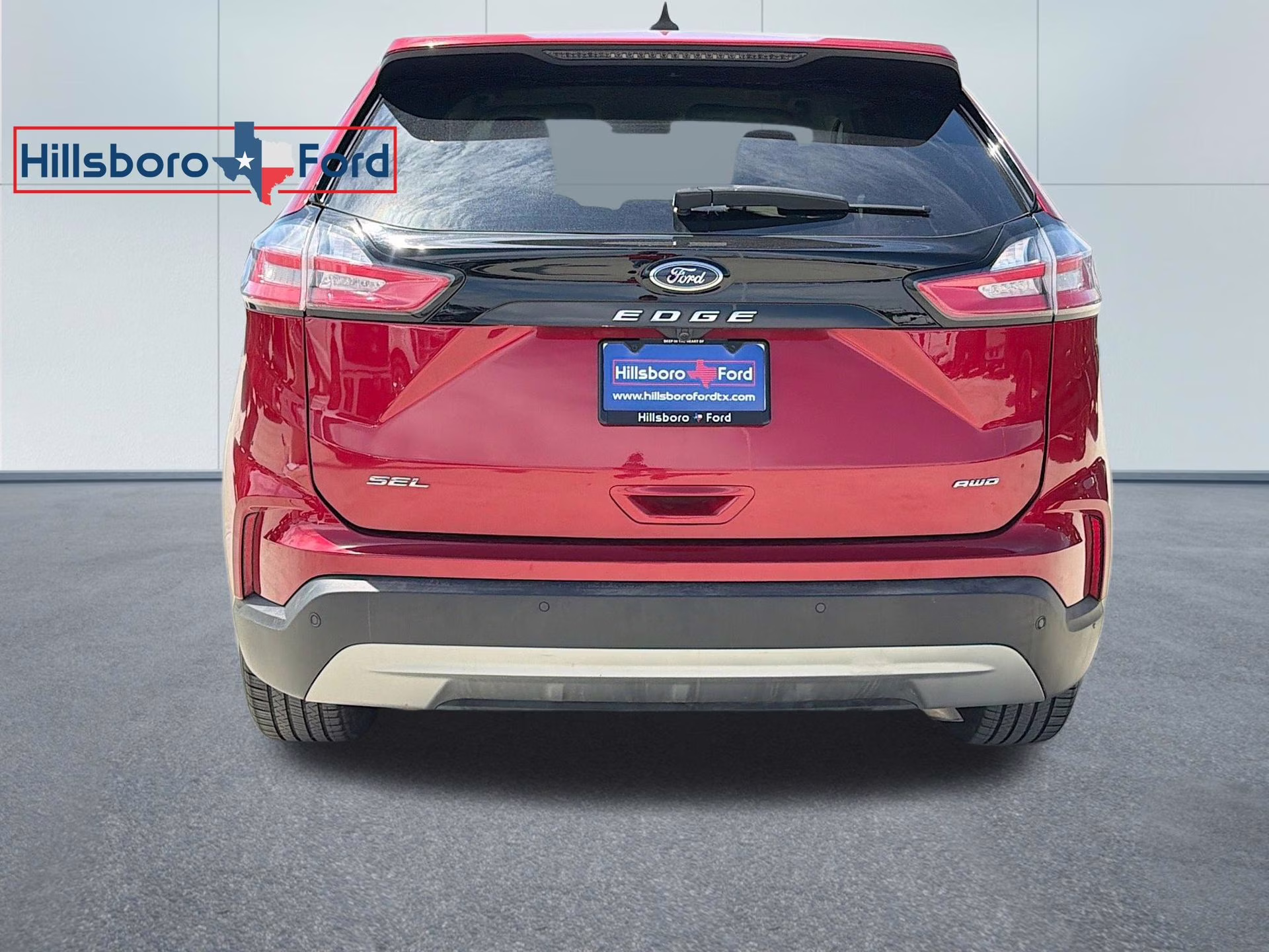 2024 Rapid Red Metallic Tinted Clearcoat Ford Edge SEL AWD SUV