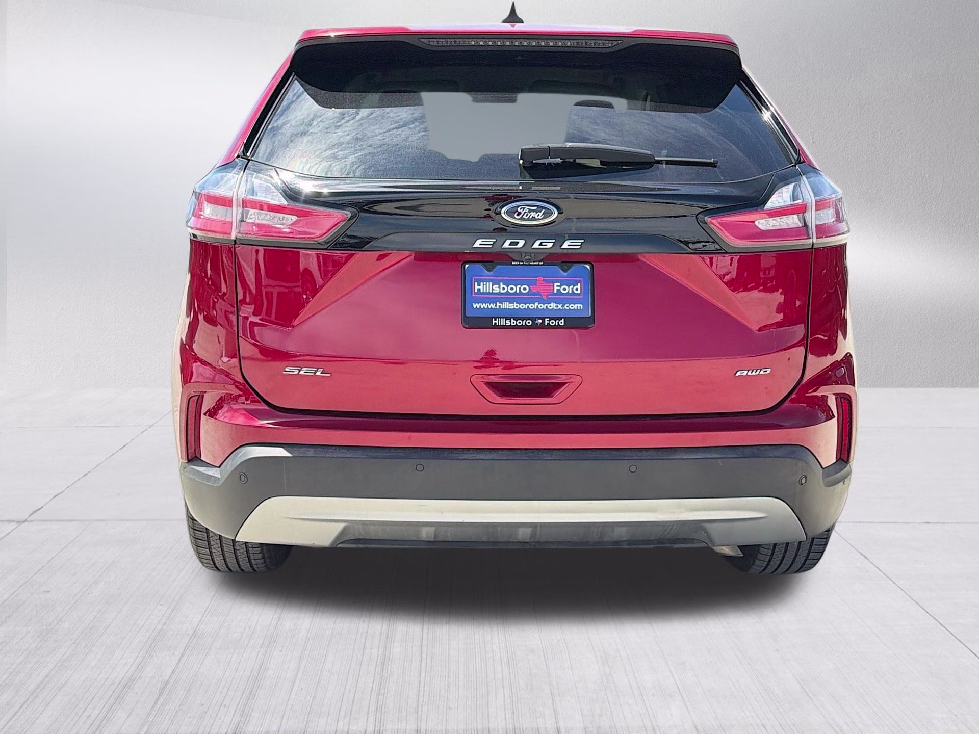2024 Rapid Red Metallic Tinted Clearcoat Ford Edge SEL AWD SUV