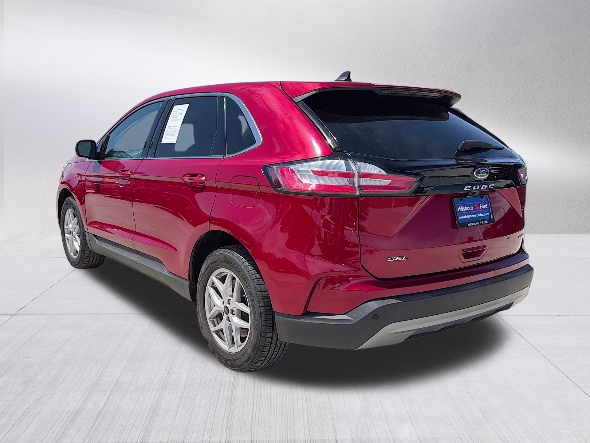 2024 Rapid Red Metallic Tinted Clearcoat Ford Edge SEL AWD SUV