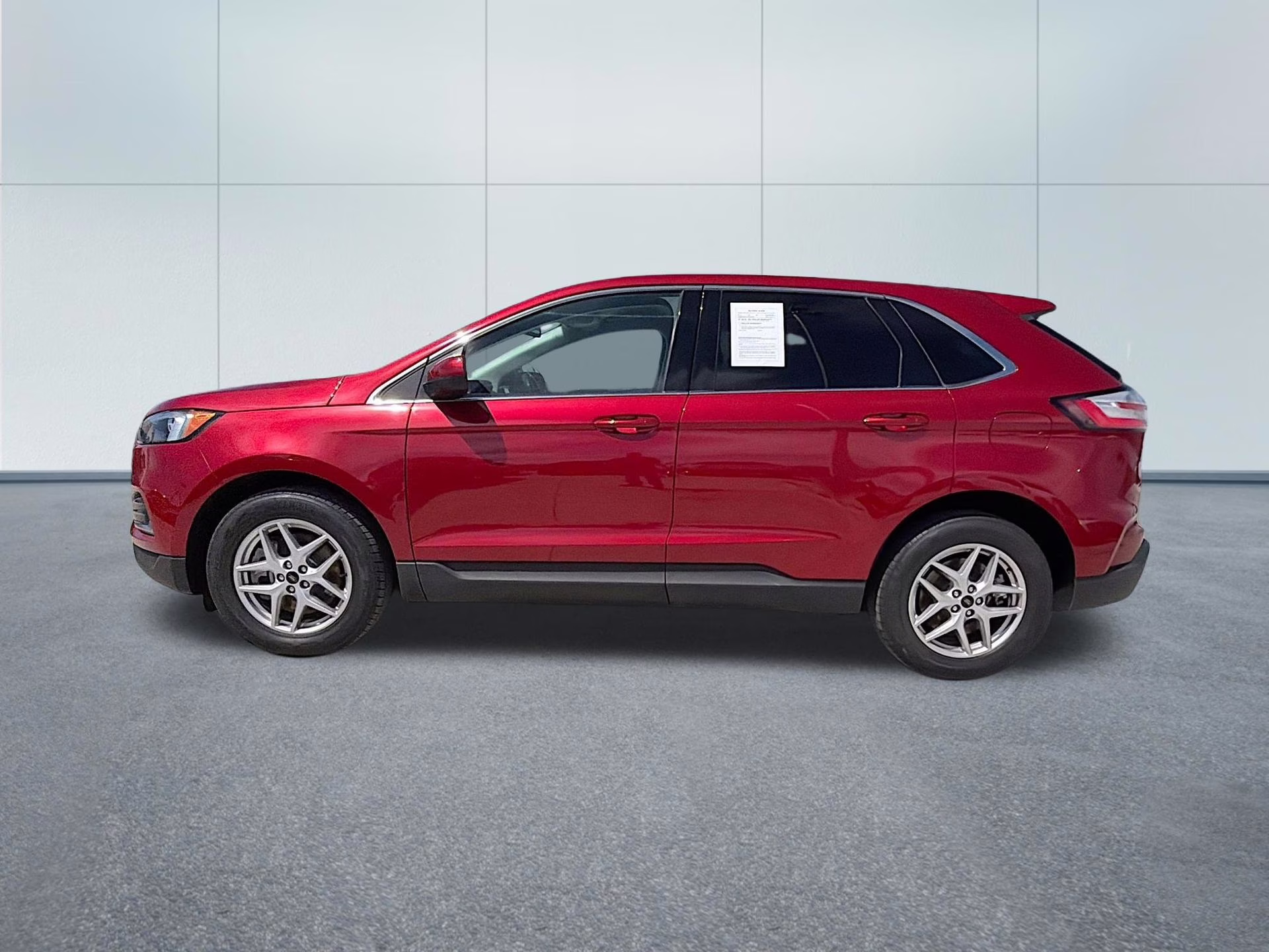 2024 Rapid Red Metallic Tinted Clearcoat Ford Edge SEL AWD SUV