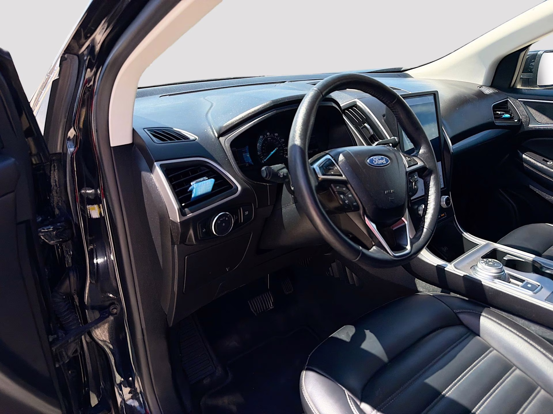 2024 Agate Black Metallic Ford Edge SEL AWD SUV