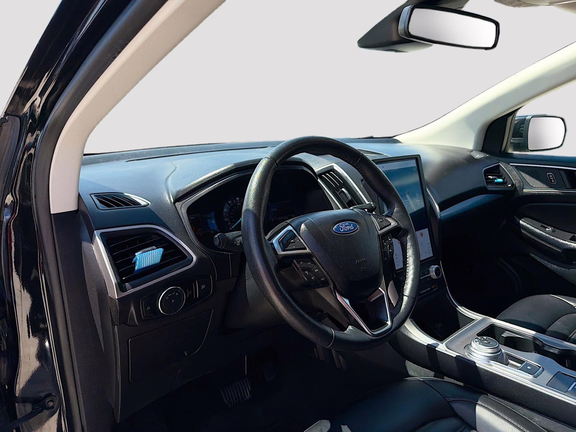 2024 Agate Black Metallic Ford Edge SEL AWD SUV