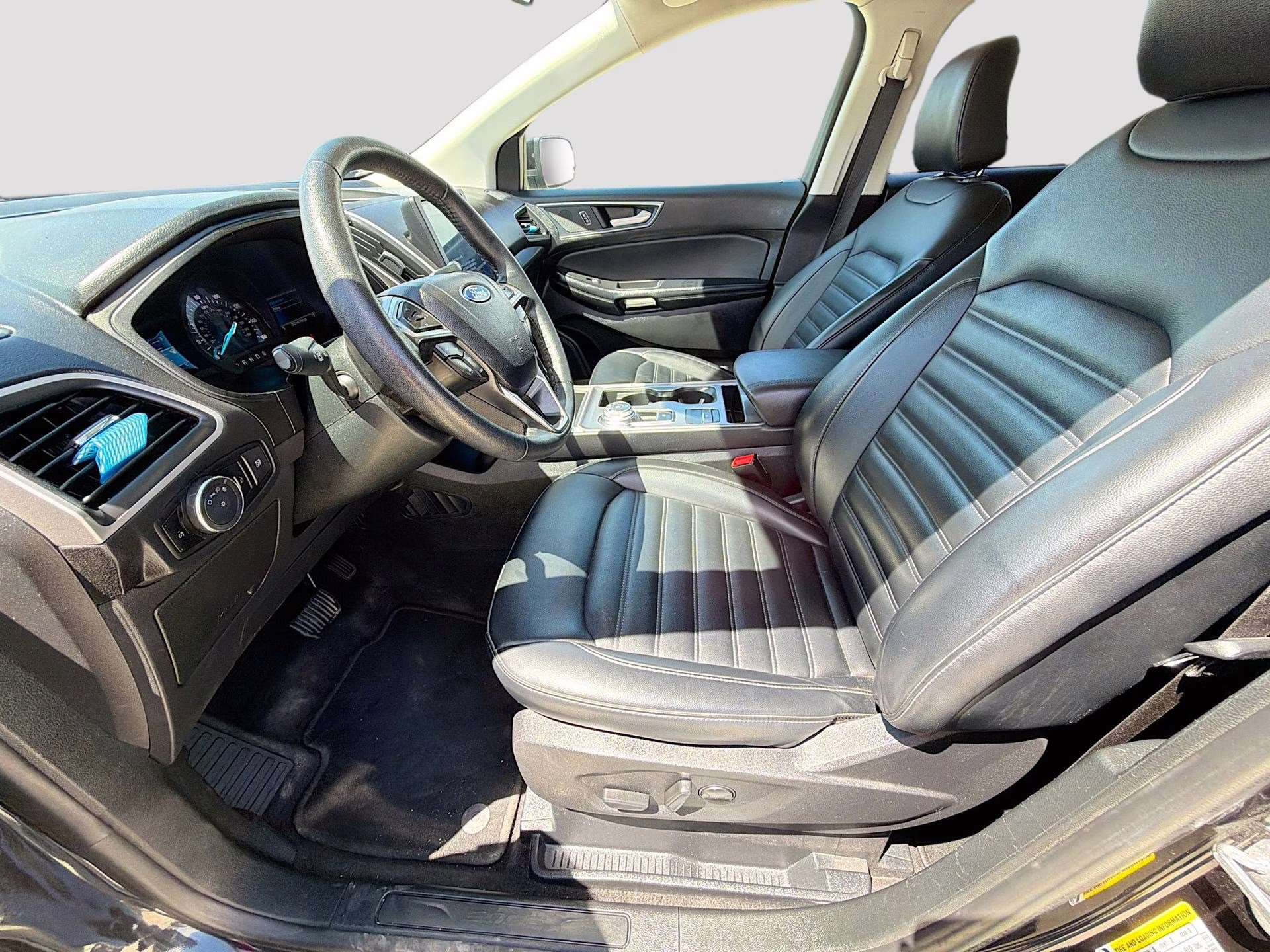 2024 Agate Black Metallic Ford Edge SEL AWD SUV