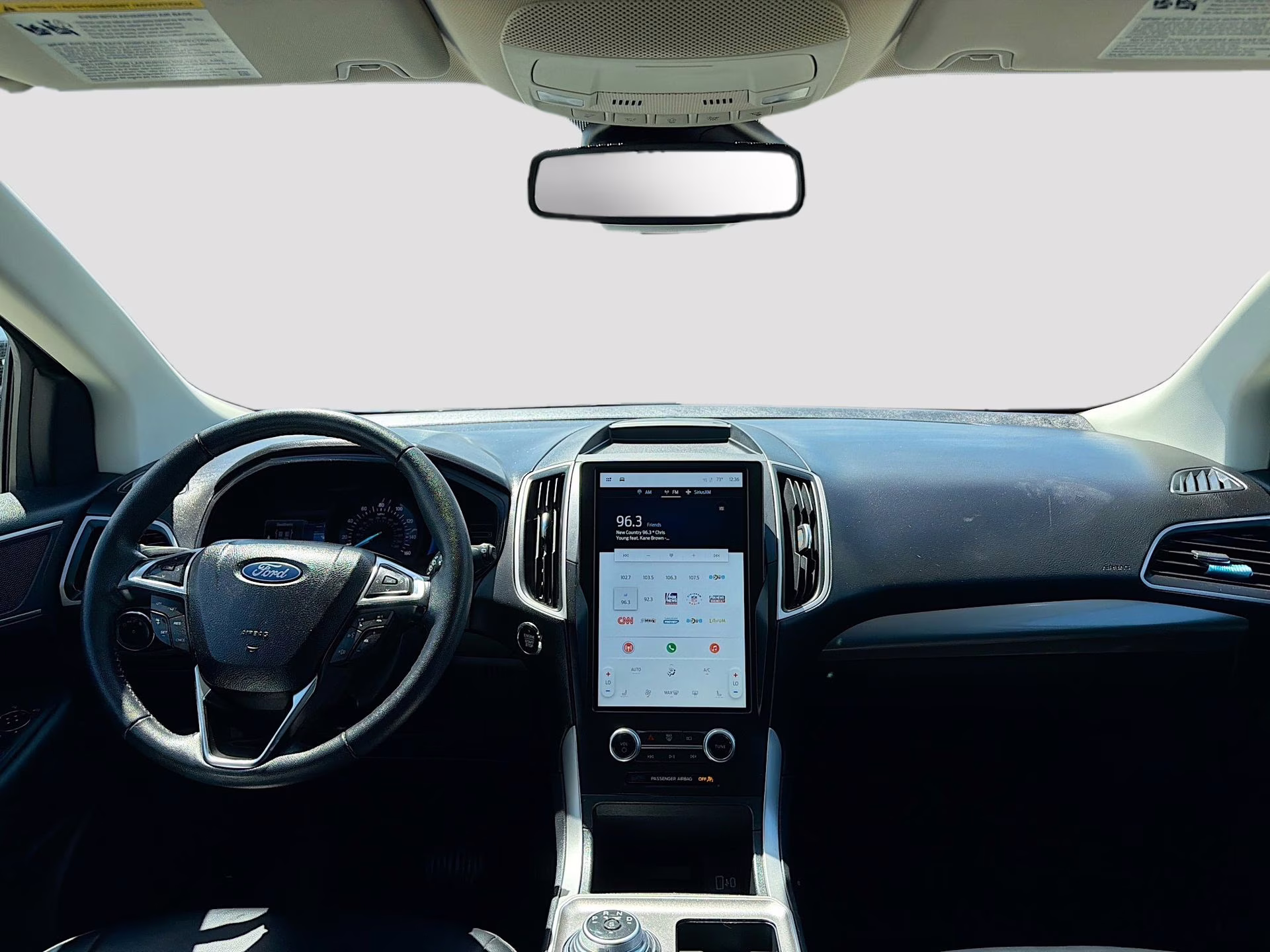 2024 Agate Black Metallic Ford Edge SEL AWD SUV