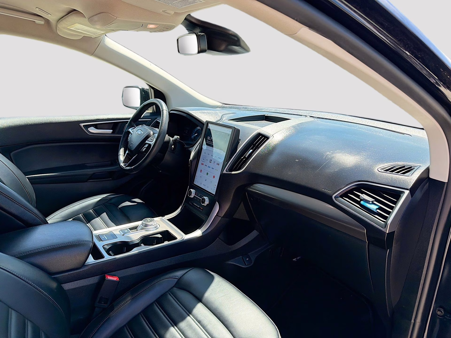 2024 Agate Black Metallic Ford Edge SEL AWD SUV