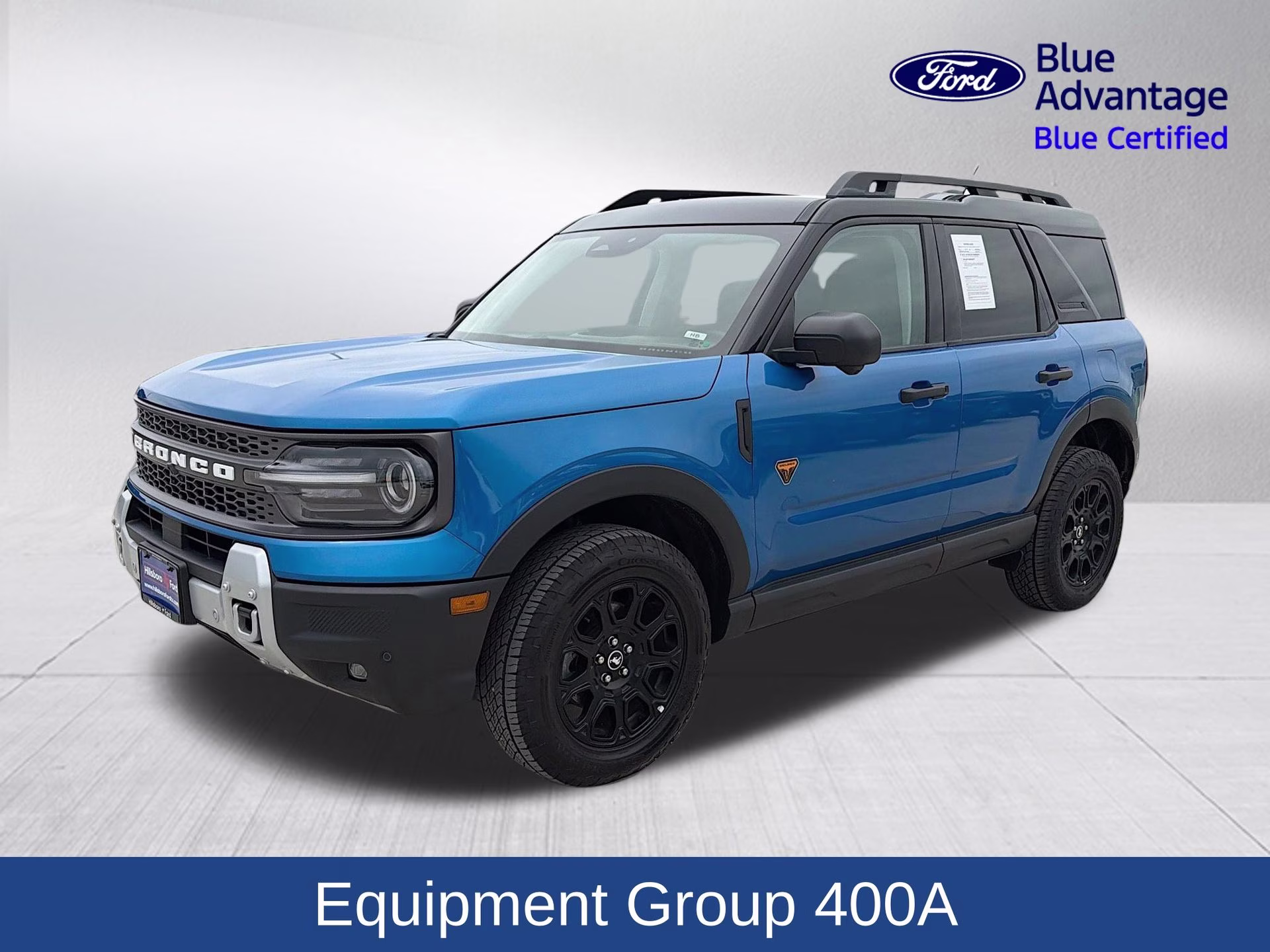 2025 Velocity Blue Metallic Ford Bronco Sport Badlands 4X4 SUV