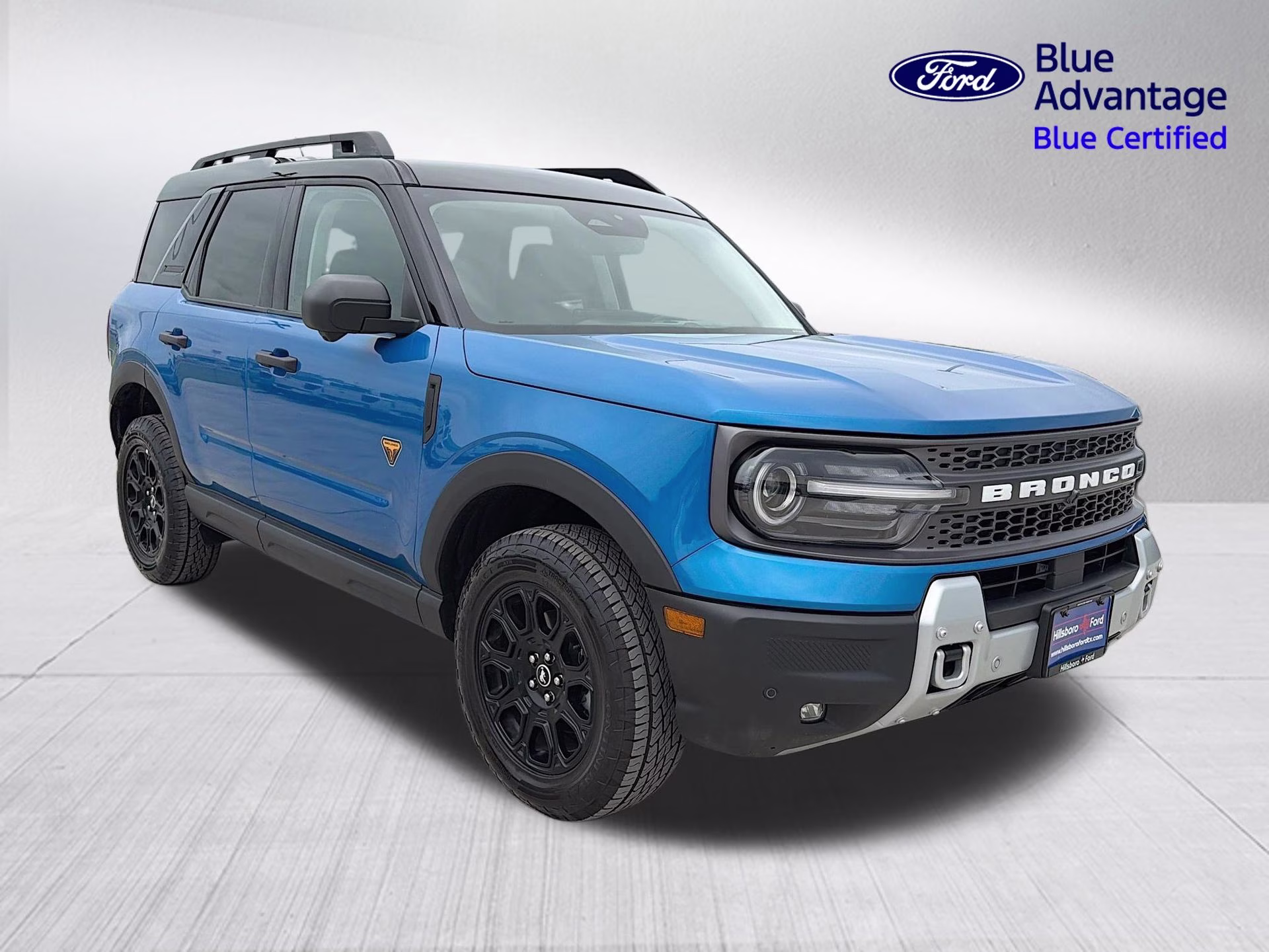 2025 Velocity Blue Metallic Ford Bronco Sport Badlands 4X4 SUV