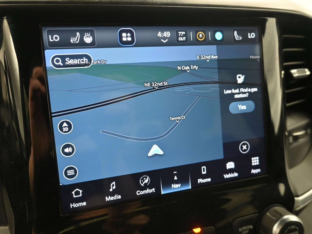 2023 Diamond Black Crystal Pearlcoat Ram 1500 Big Horn/Lone Star 4X4 Truck