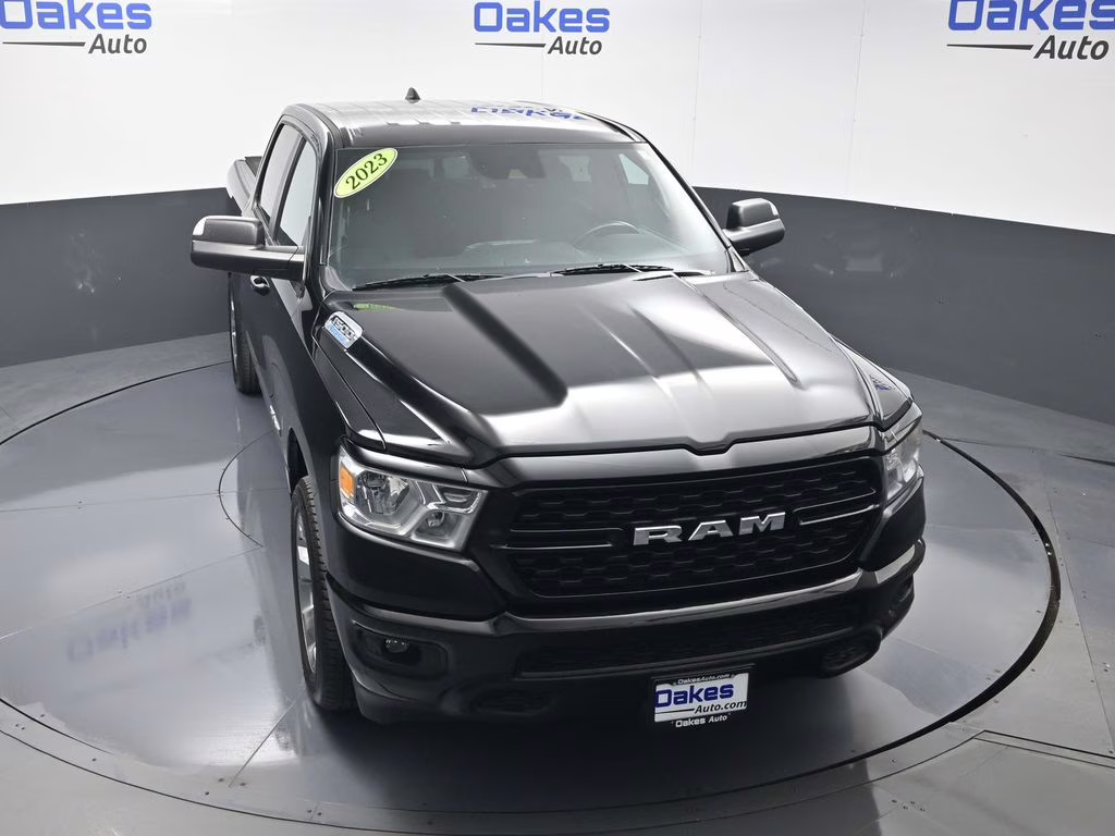2023 Diamond Black Crystal Pearlcoat Ram 1500 Big Horn/Lone Star 4X4 Truck