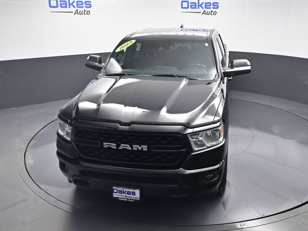2023 Diamond Black Crystal Pearlcoat Ram 1500 Big Horn/Lone Star 4X4 Truck