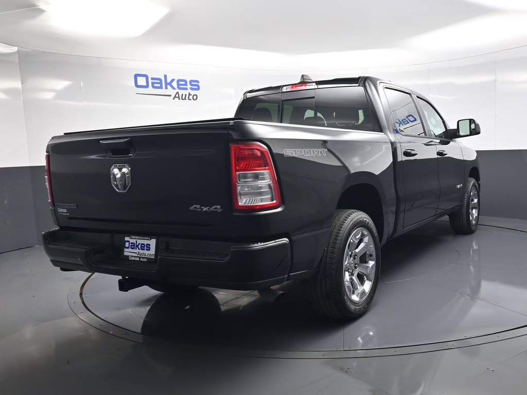 2023 Diamond Black Crystal Pearlcoat Ram 1500 Big Horn/Lone Star 4X4 Truck