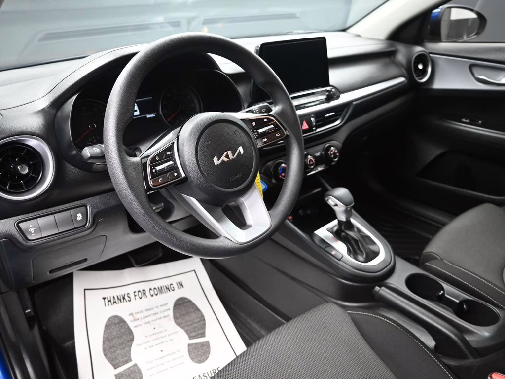 2024 Deep Sea Blue Kia Forte LXS FWD Sedan