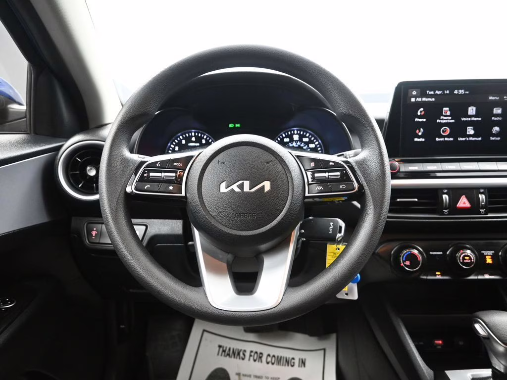 2024 Deep Sea Blue Kia Forte LXS FWD Sedan