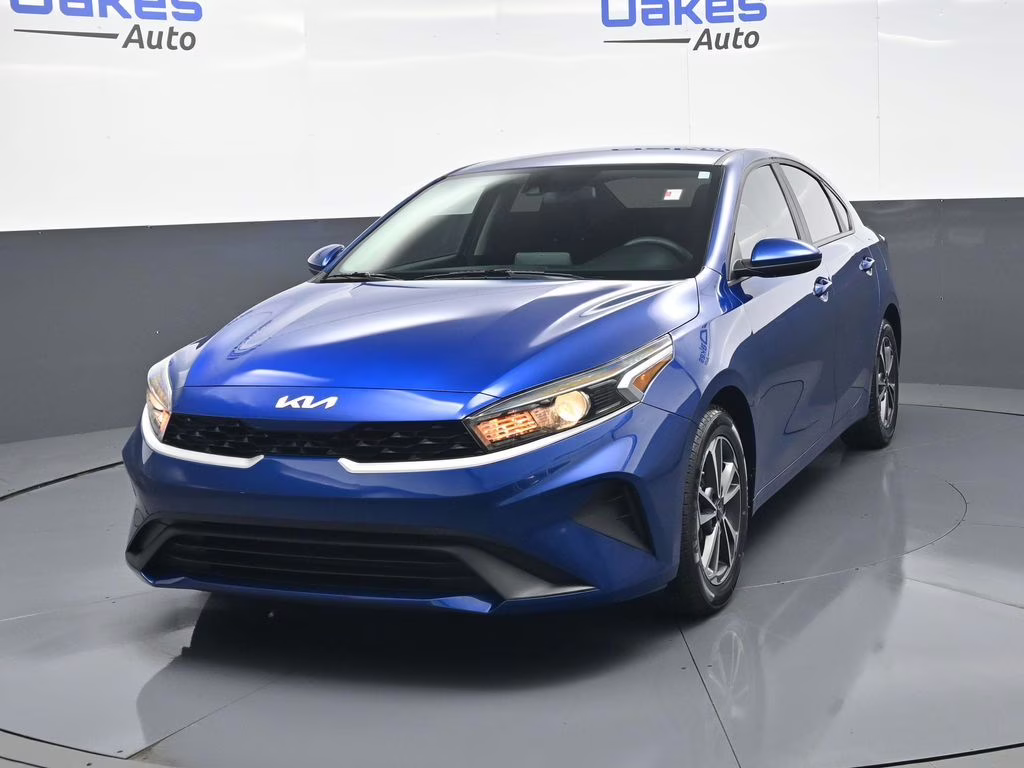 2024 Deep Sea Blue Kia Forte LXS FWD Sedan