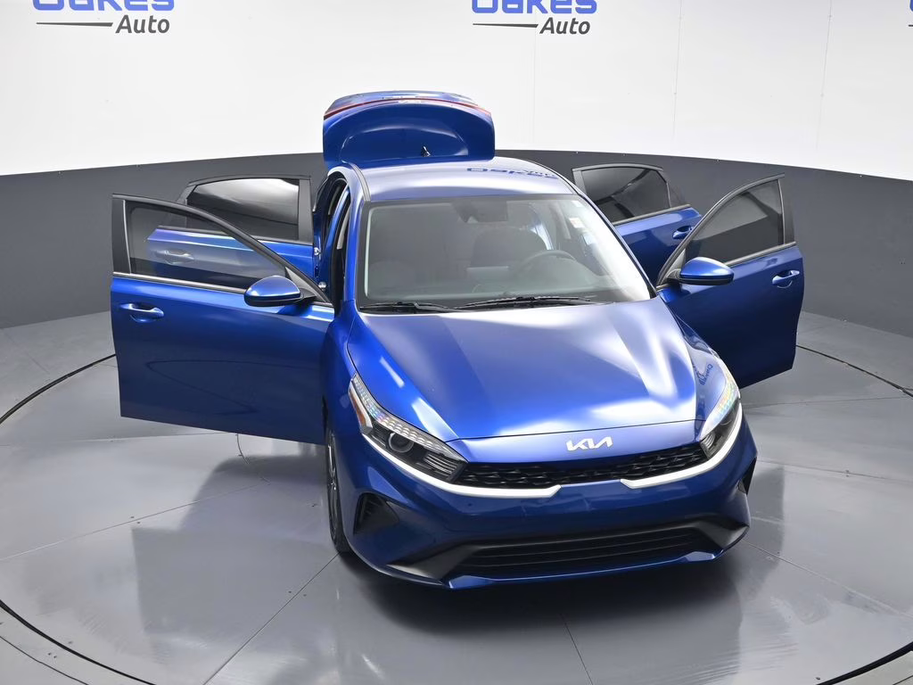 2024 Deep Sea Blue Kia Forte LXS FWD Sedan