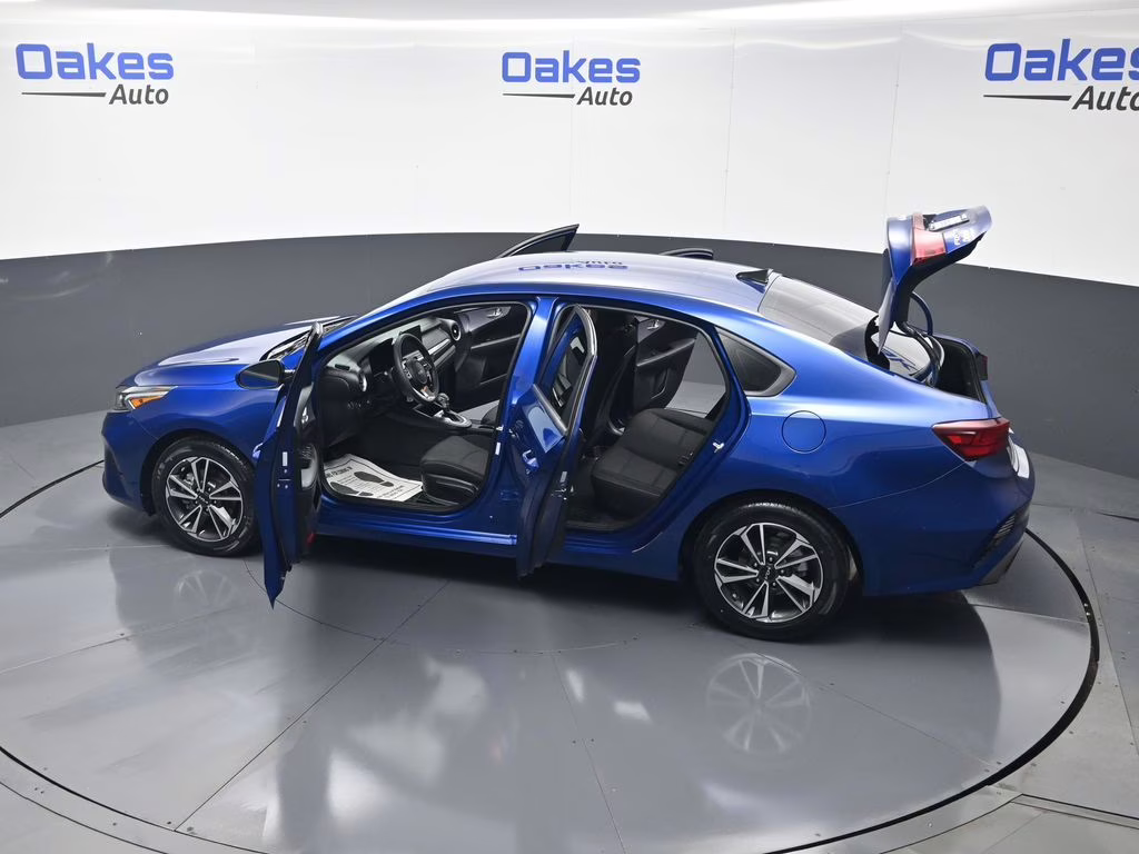2024 Deep Sea Blue Kia Forte LXS FWD Sedan