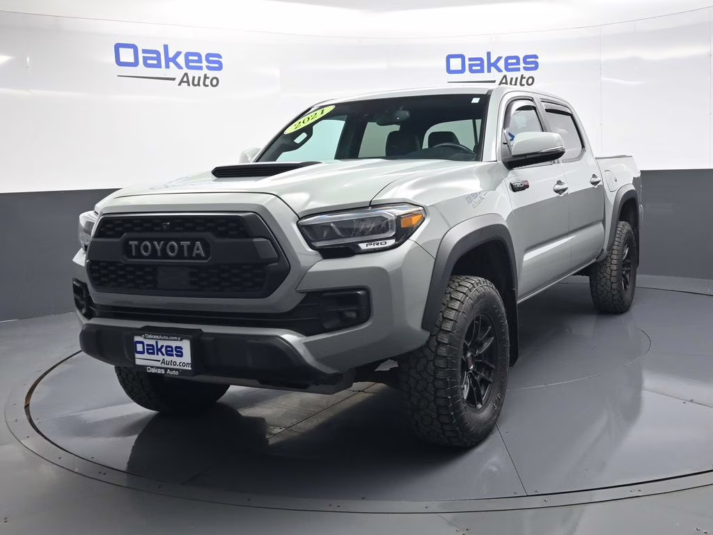 2021 Army Green Toyota Tacoma TRD Pro 4X4 Truck