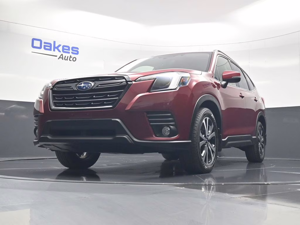 2023 Crimson Red Pearl Subaru Forester Limited AWD SUV