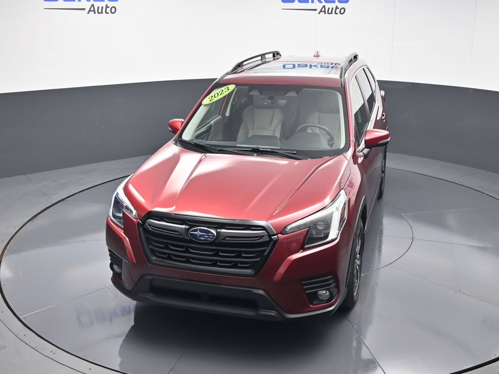 2023 Crimson Red Pearl Subaru Forester Limited AWD SUV