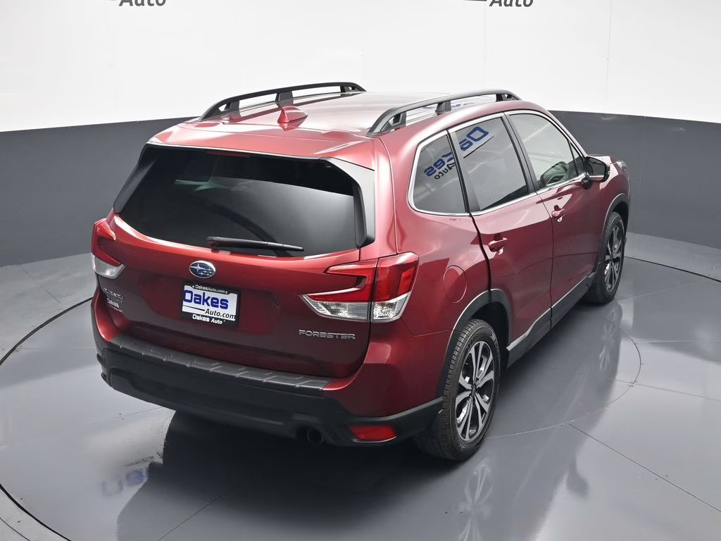 2023 Crimson Red Pearl Subaru Forester Limited AWD SUV