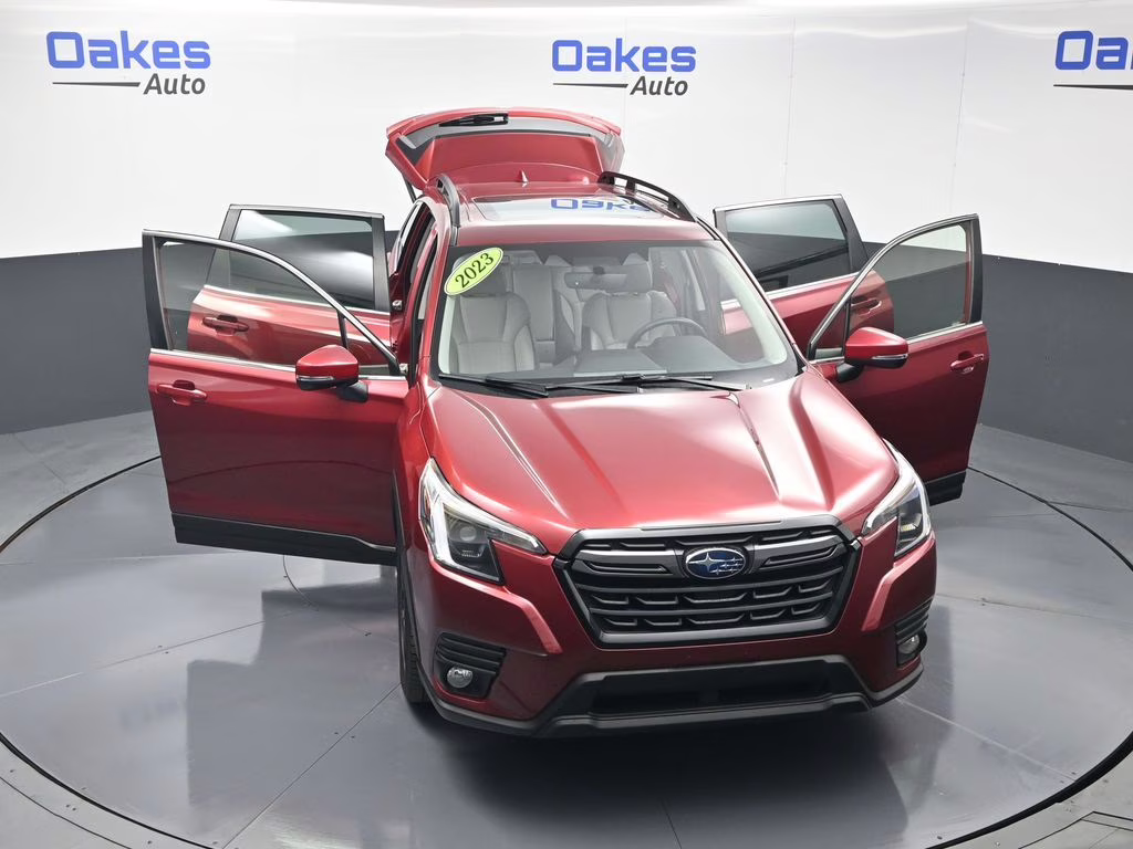 2023 Crimson Red Pearl Subaru Forester Limited AWD SUV