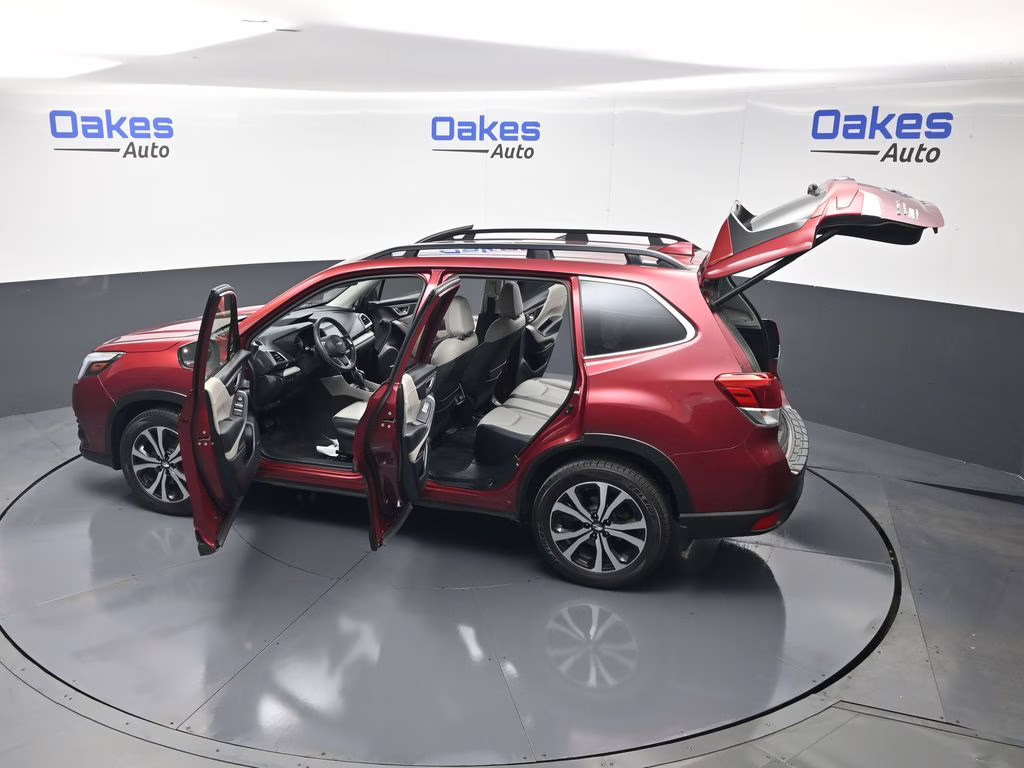 2023 Crimson Red Pearl Subaru Forester Limited AWD SUV