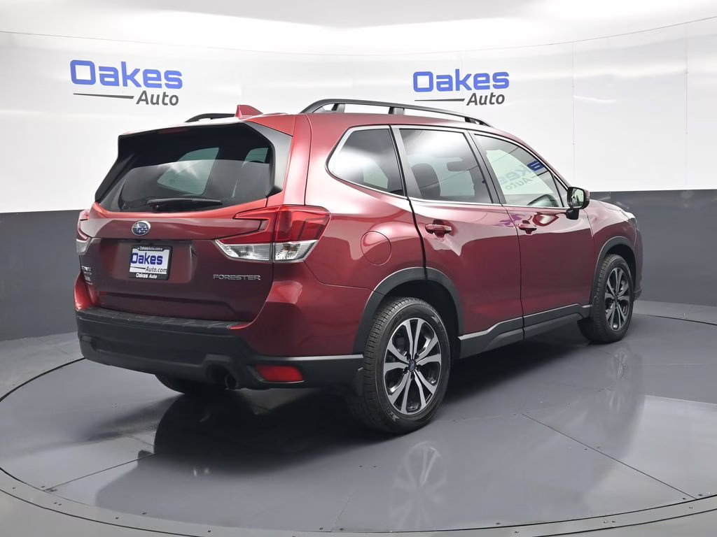 2023 Crimson Red Pearl Subaru Forester Limited AWD SUV