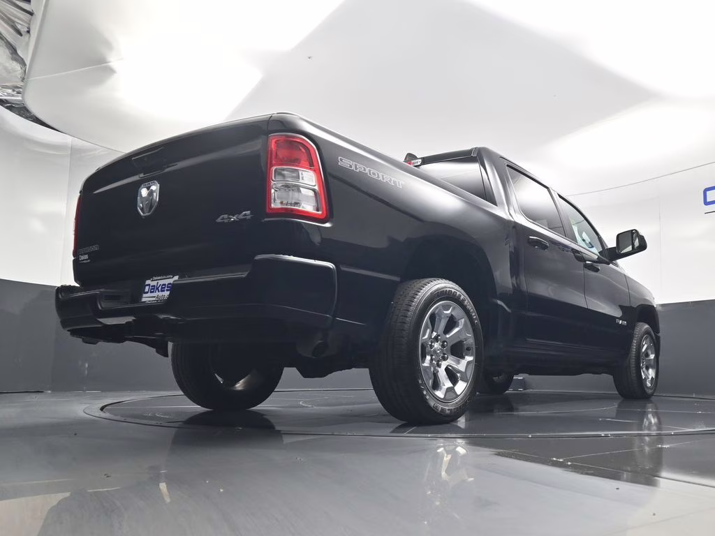 2023 Diamond Black Crystal Pearlcoat Ram 1500 Big Horn/Lone Star 4X4 Truck
